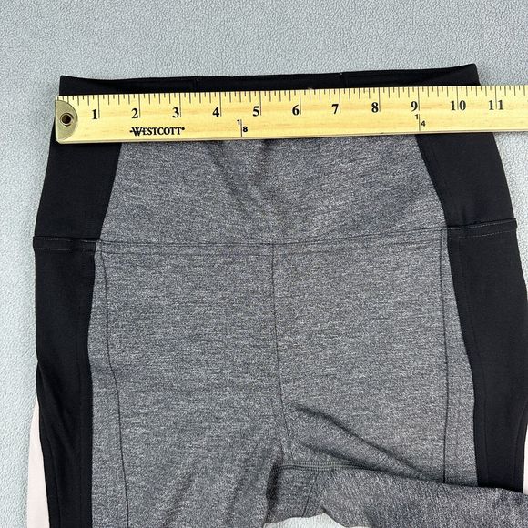 Lululemon Get Going Train Leggings Womens 4 Gray Black Pink Blush High Rise 24" - Picture 6 of 13